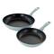 Oster Lynhurst 2-Piece Blue Aluminum Nonstick Frying Pan Set